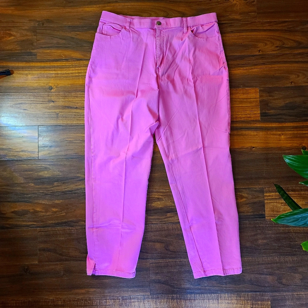 White Stag Pink jeans pants NWOT Stretch 16P